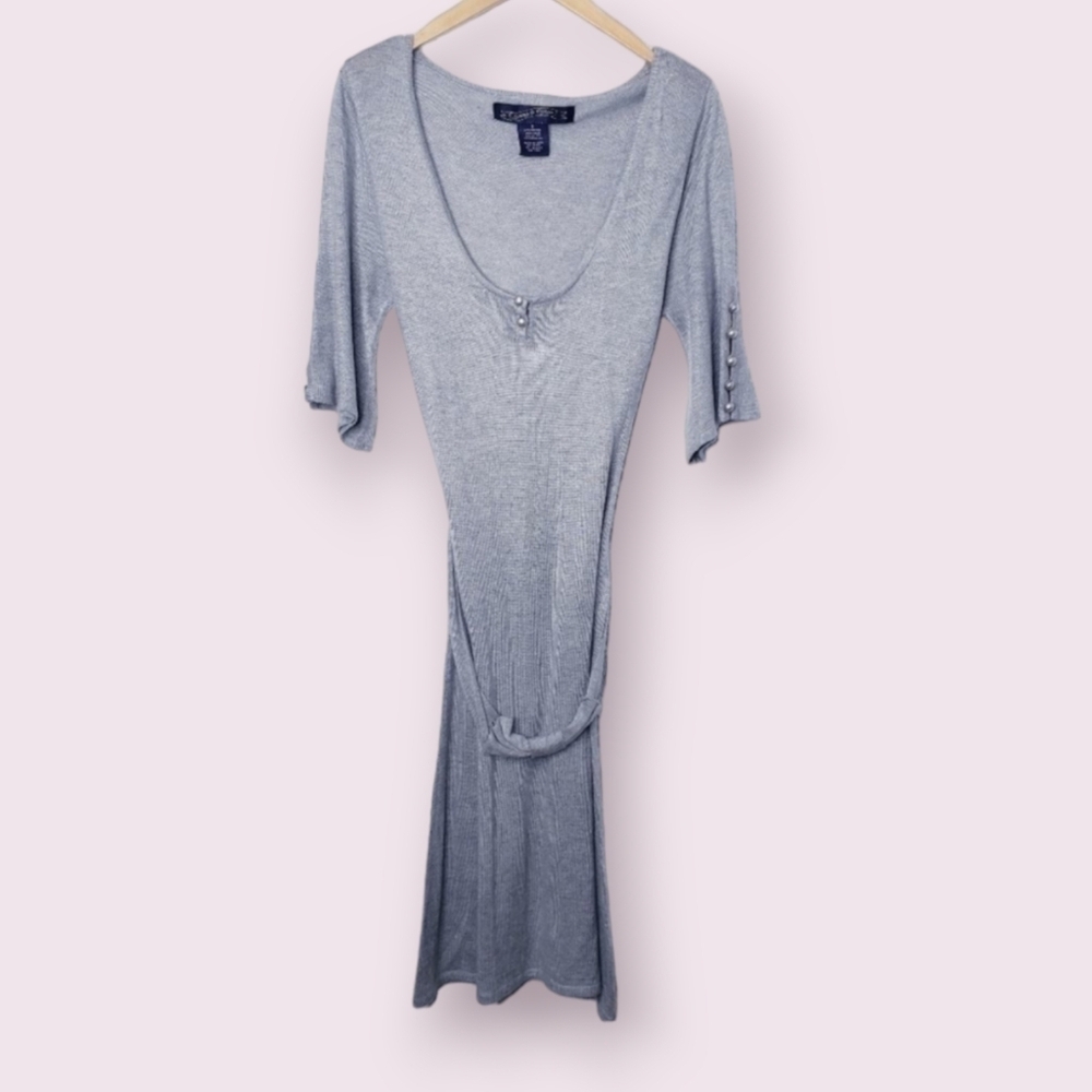 Spring and Clifton sweater dress with cashmere small